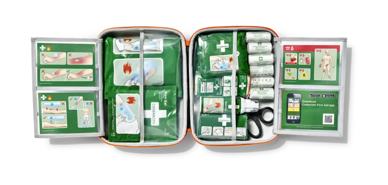 EHBO KOFFER BURNKIT 1 EHBO KOFFER BURNKIT