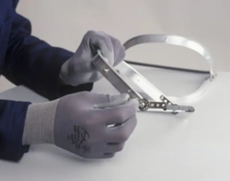 HANDSCHOEN GRIP-FLEX PU GRIJS 2 HANDSCHOEN GRIP-FLEX PU GRIJS - Image 2