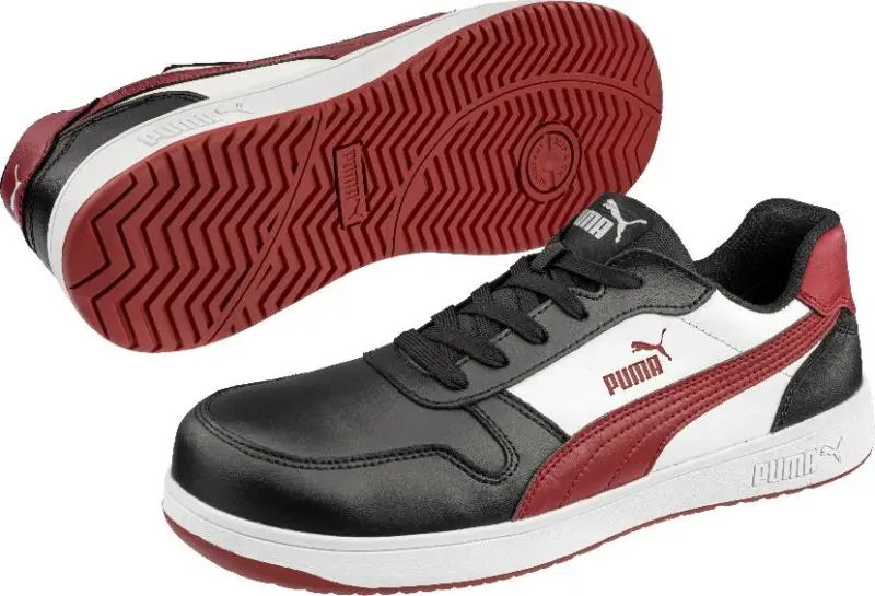 Puma LAGE SCHOEN FRONTCOURT LOW S3L FO HRO SR 1 Puma LAGE SCHOEN FRONTCOURT LOW S3L FO HRO SR