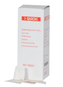 GAASKOMPRESSEN 5X5CM 100ST