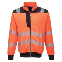 Portwest SWEATER FULL ZIP HI-VIS PW370