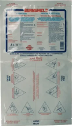 BURNSHIELD KOMPRES 20X20CM