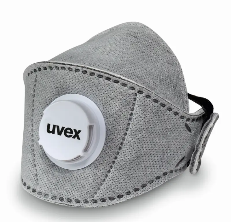 Uvex VOUWMASKER SILV-AIR 5320+ FFP3V ACT.KOOL 1 Uvex VOUWMASKER SILV-AIR 5320+ FFP3V ACT.KOOL